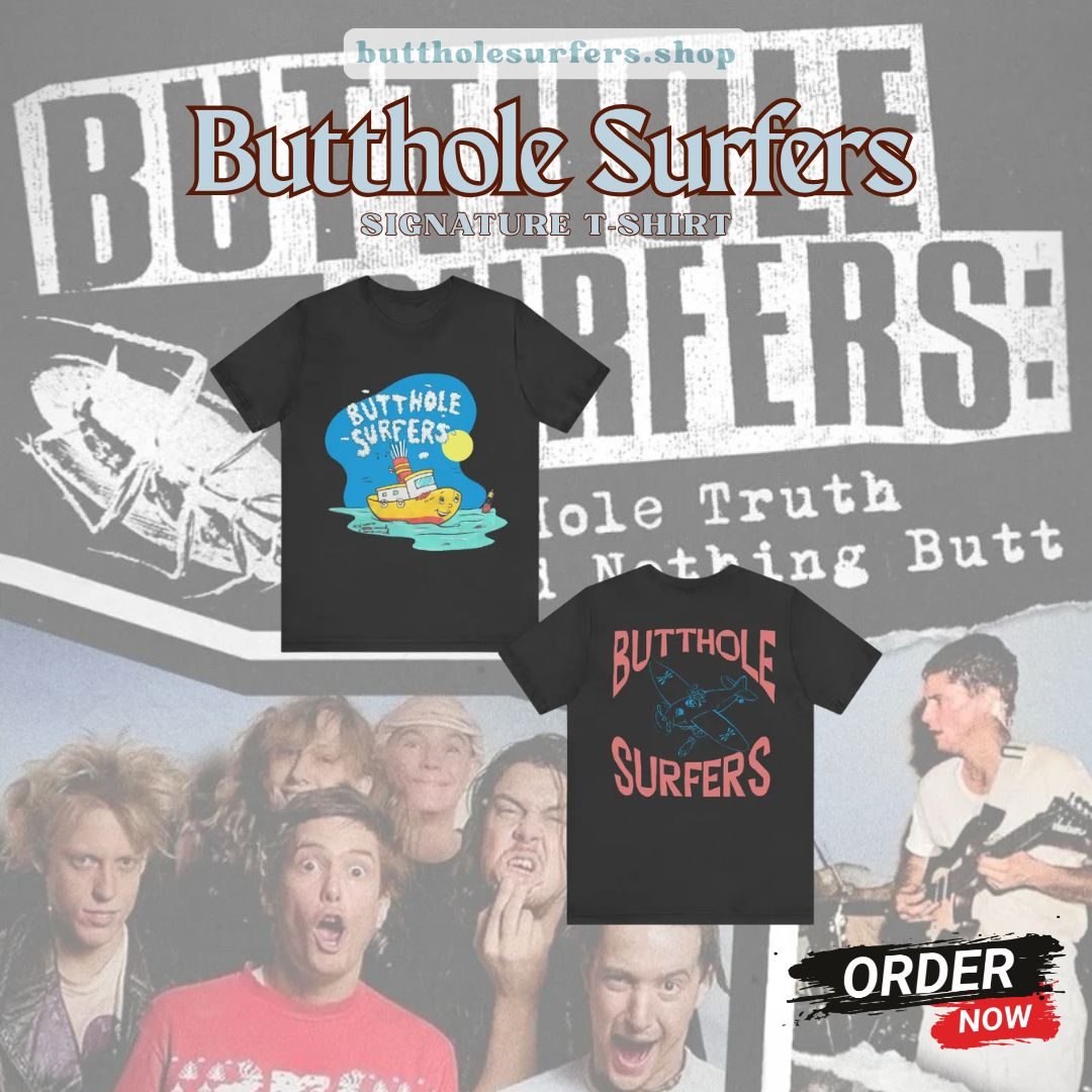 Retro Lilac Graphic PTTT0607  Butthole Surfers T-Shirts